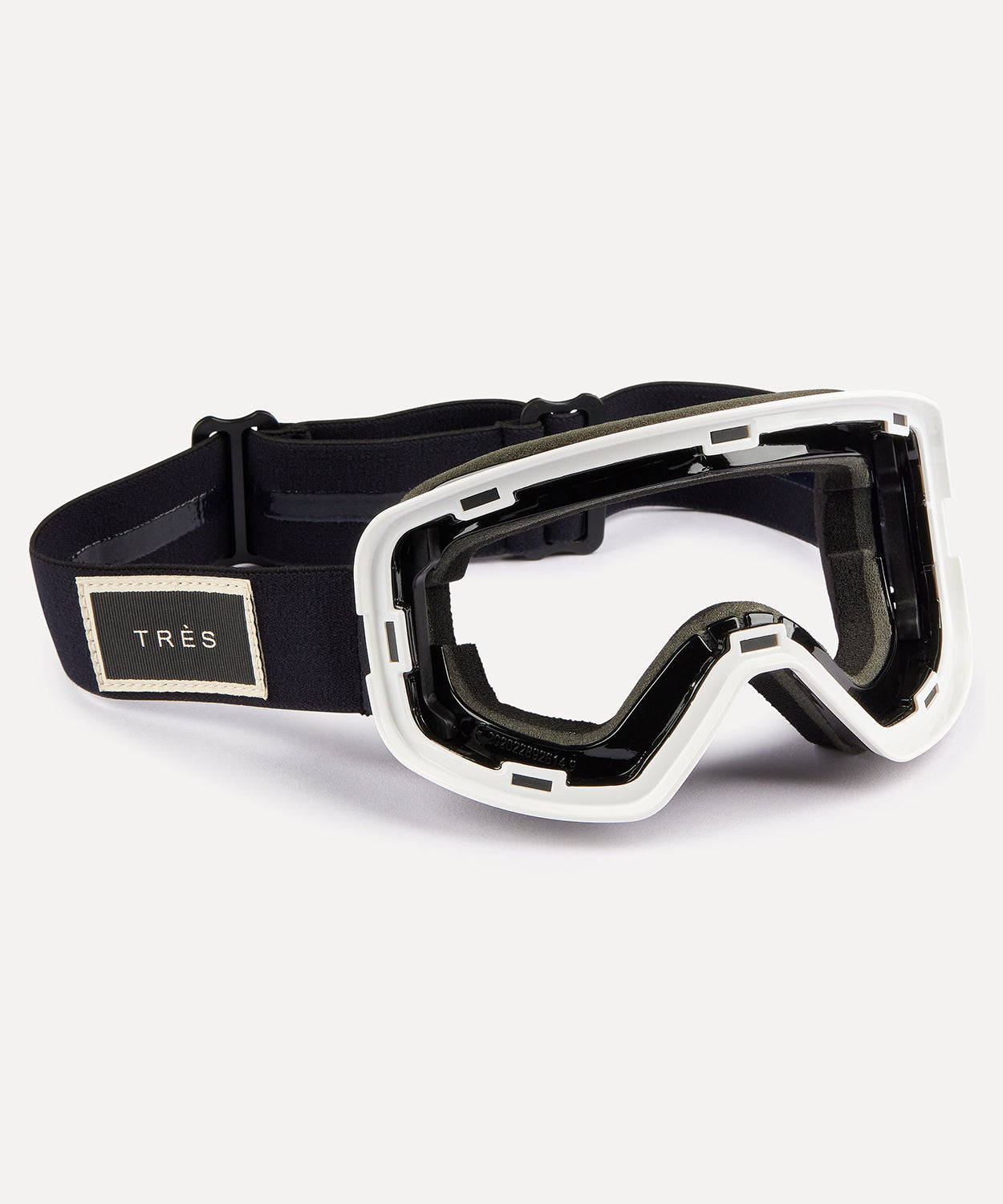 Valdez Goggle Dual Lens Dual Strap - Gloss Black Unisex