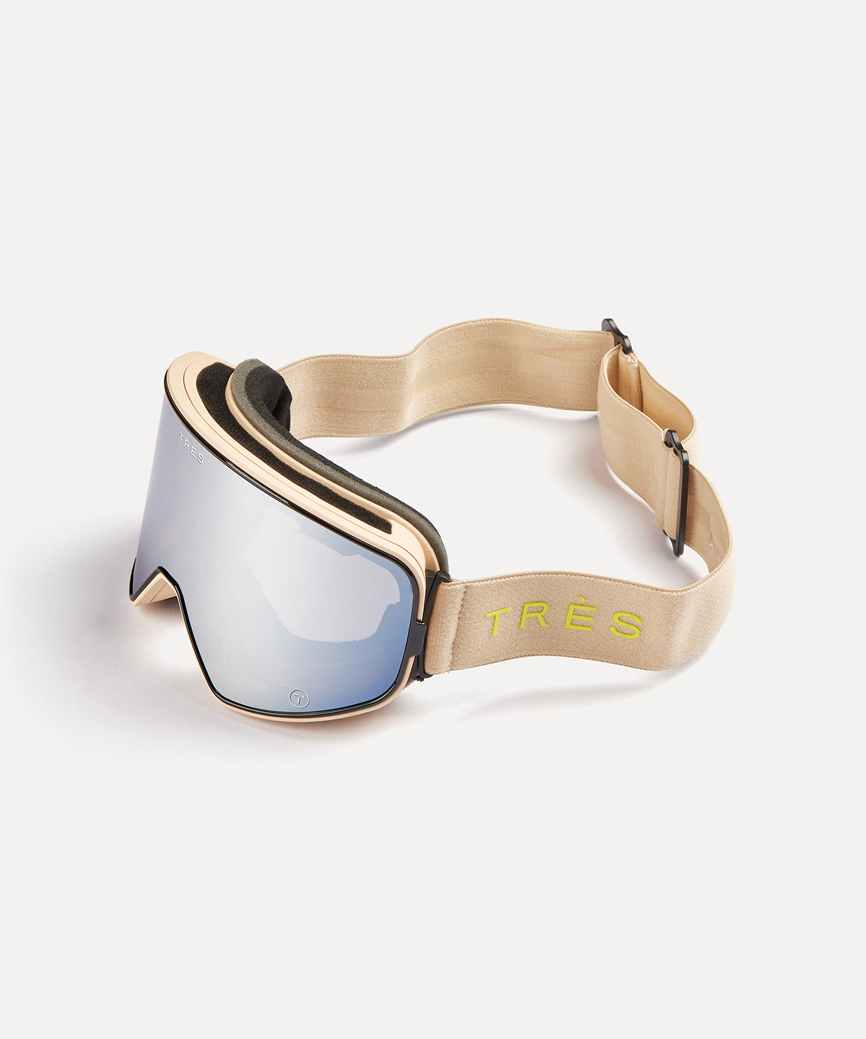 Valdez Goggle Dual Lens Dual Strap - Beige Unisex