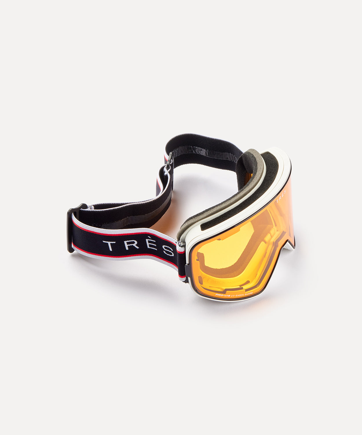 Valdez Goggle Dual Lens Dual Strap - Matt White Unisex