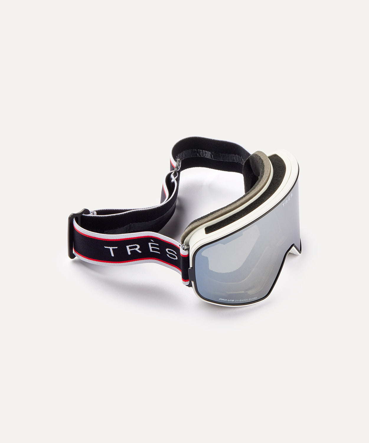 Valdez Goggle Dual Lens Dual Strap - Matt White Unisex