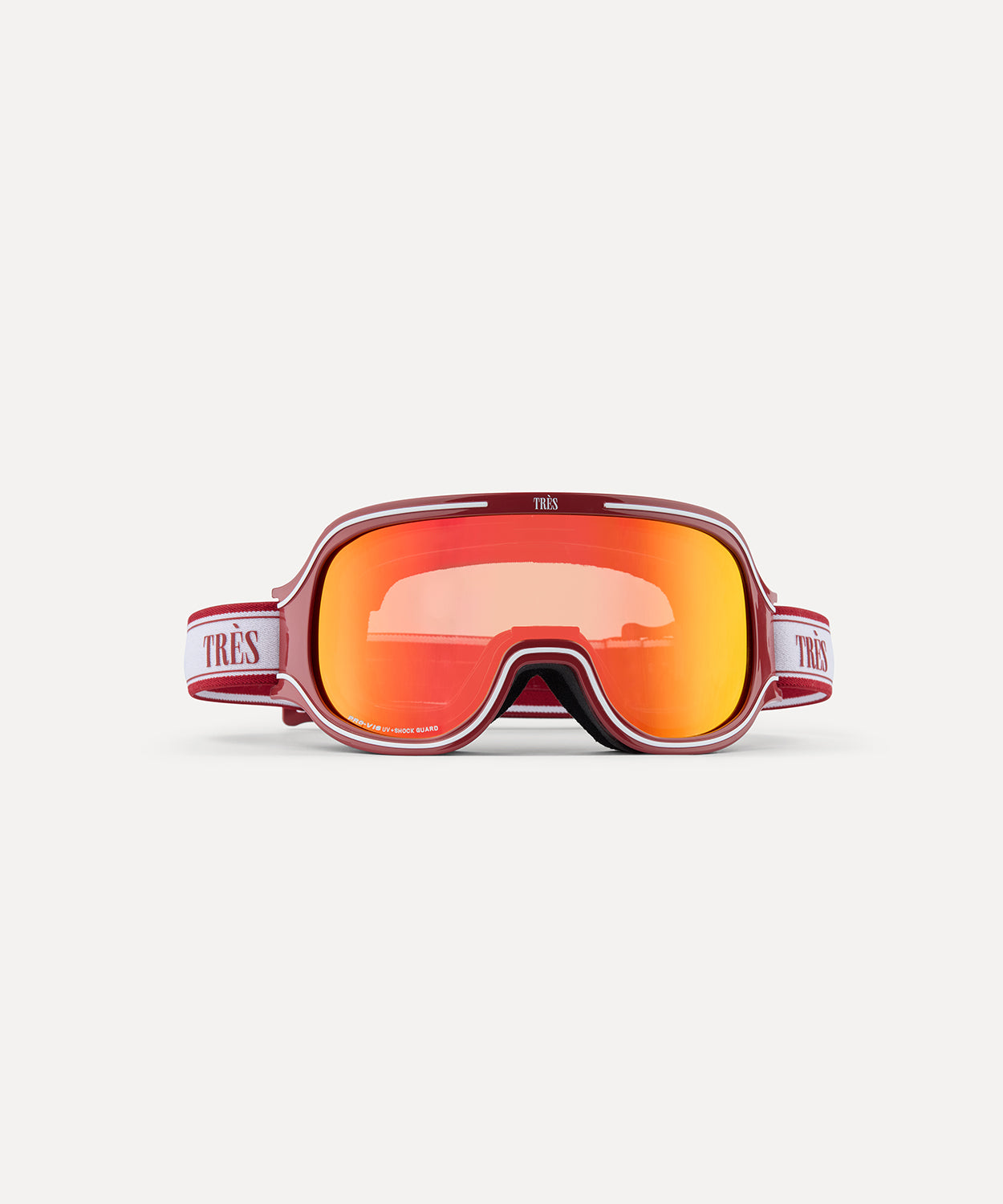 Monterossa Goggle Dual Lens - Gloss Red Unisex