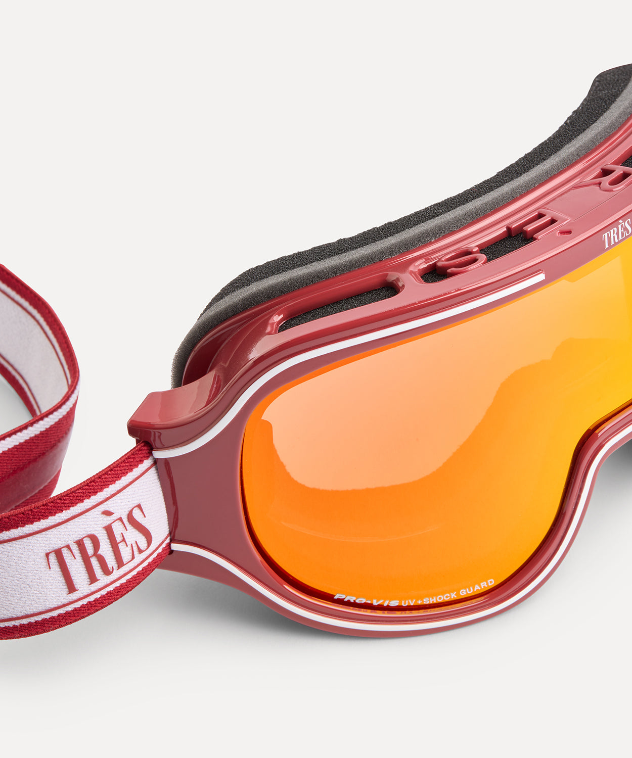 Monterossa Goggle Dual Lens - Gloss Red Unisex