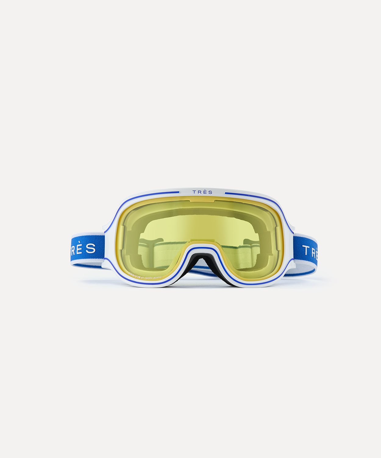 Monterossa Goggle Dual Lens - Gloss White W Blue Unisex