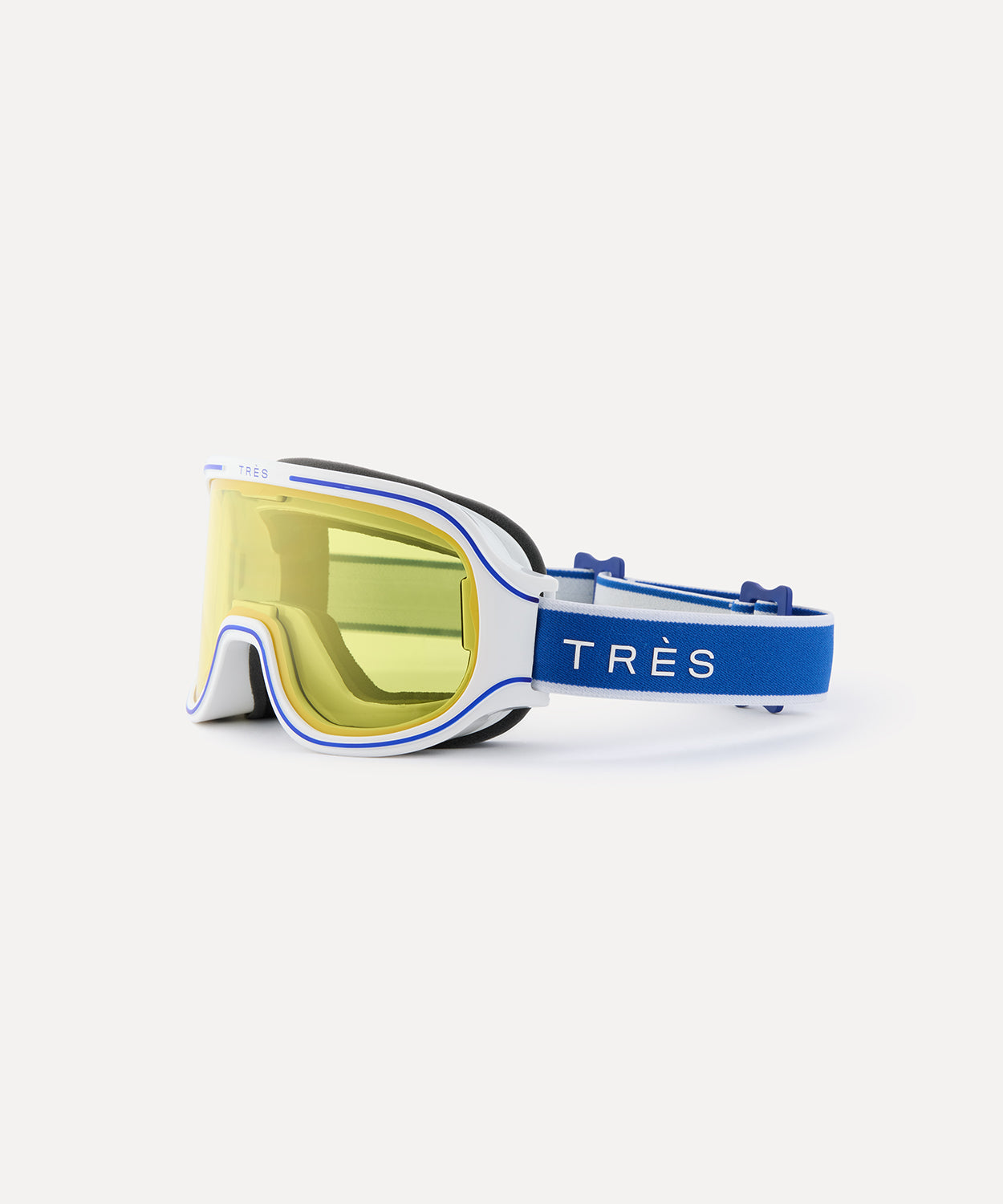 Monterossa Goggle Dual Lens - Gloss White W Blue Unisex