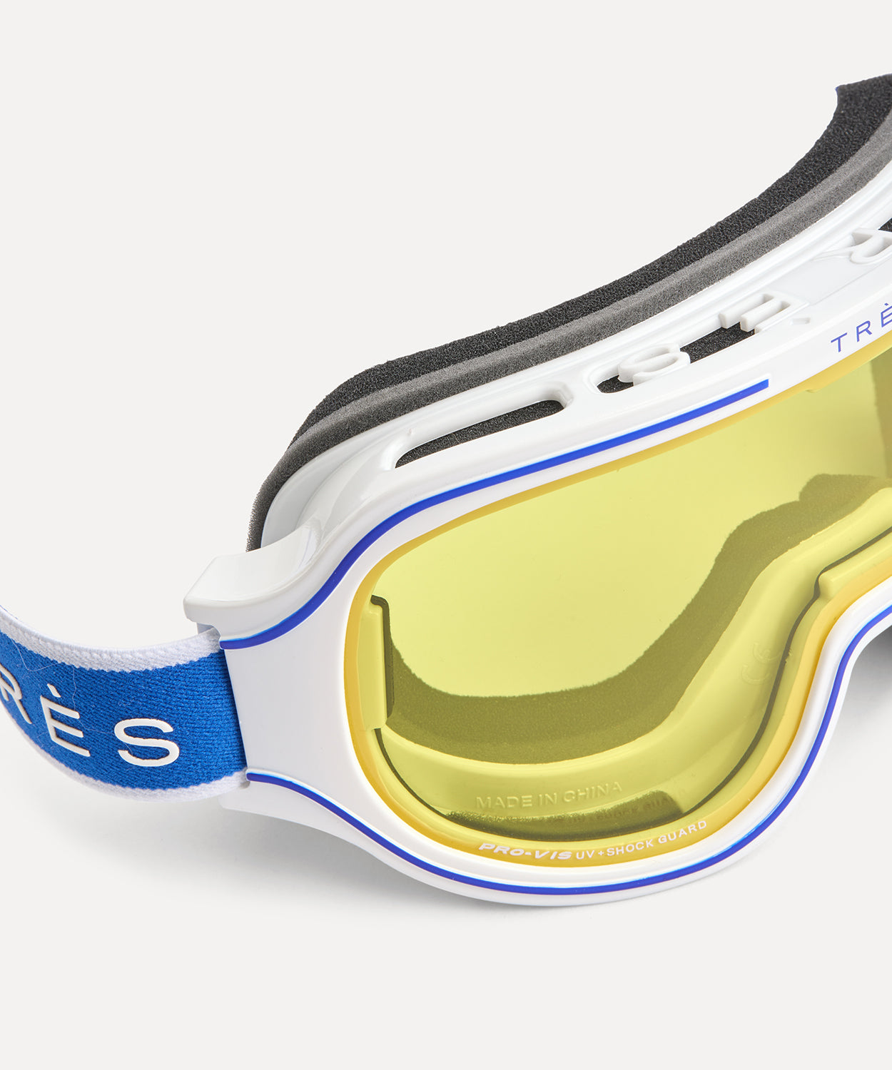 Monterossa Goggle Dual Lens - Gloss White W Blue Unisex