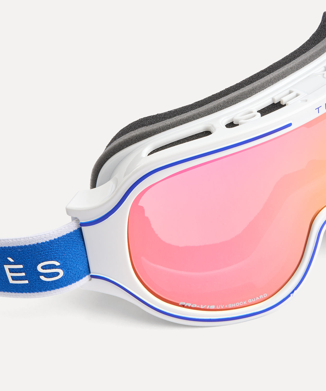 Monterossa Goggle Dual Lens - Gloss White W Blue Unisex