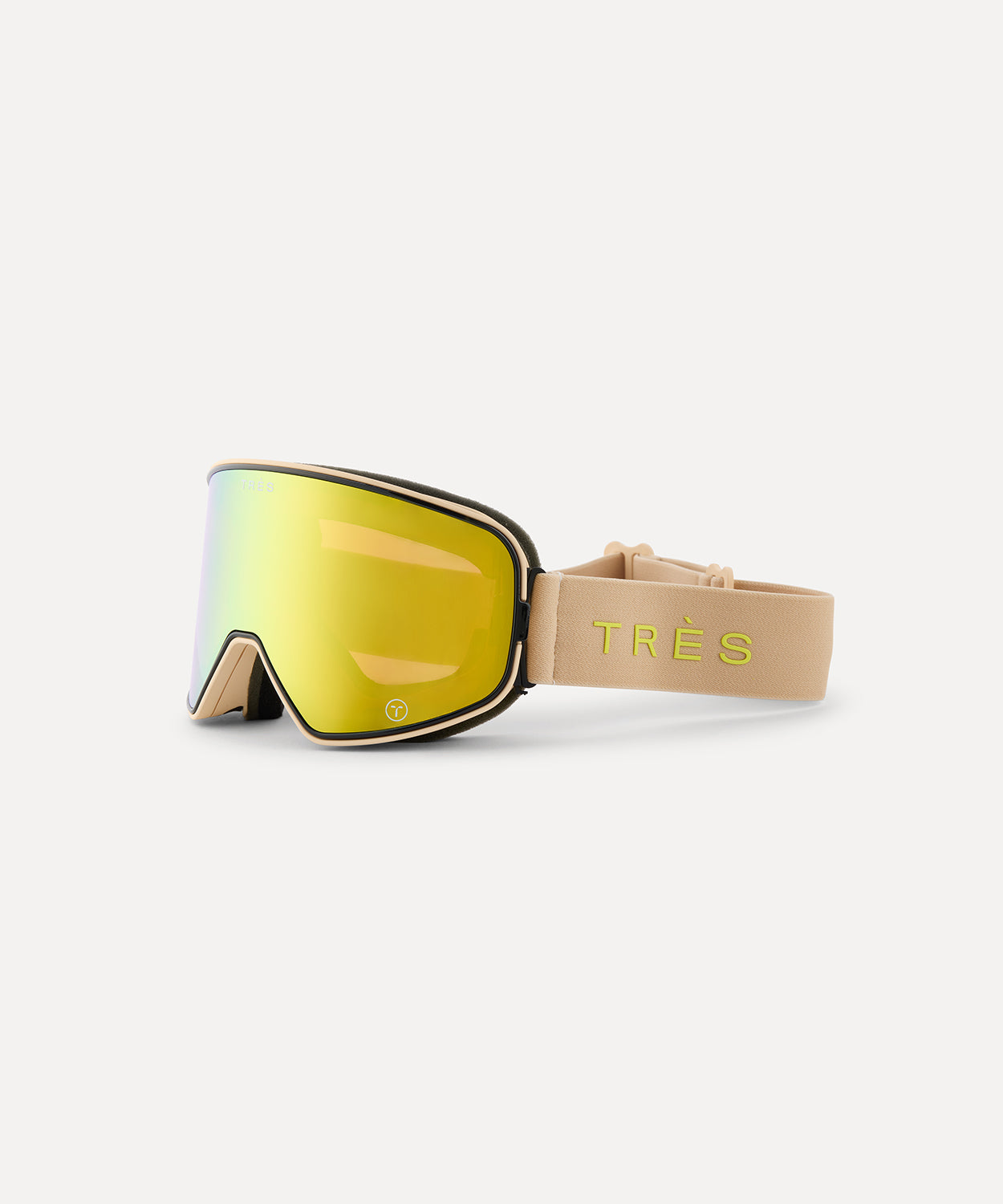 Valdez Goggle Dual Lens Dual Strap - Matt Beige Unisex