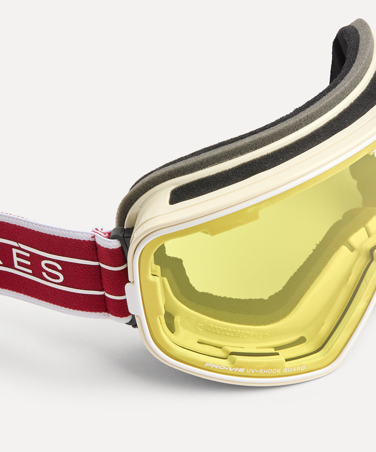 Valdez Goggle Dual Lens Dual Strap - Light Cloud Unisex