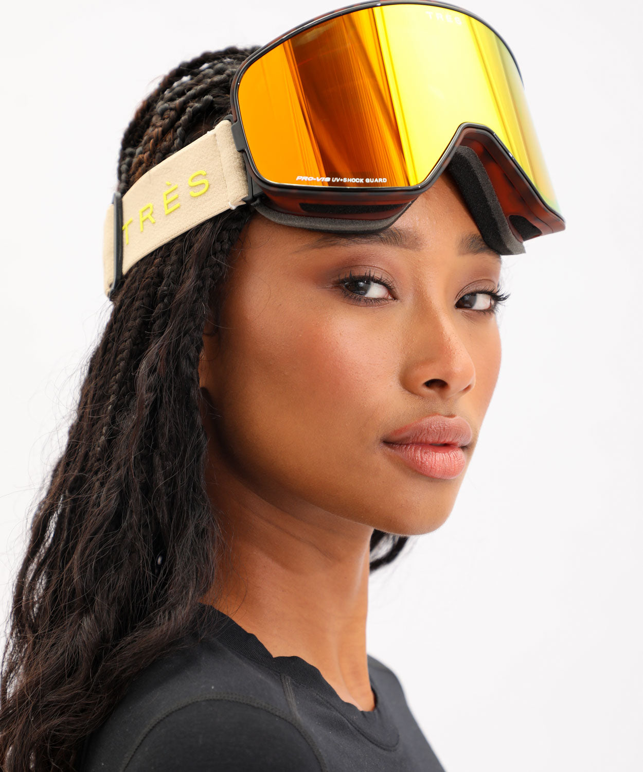 Valdez Goggle Dual Lens Dual Strap - Tortoise Unisex