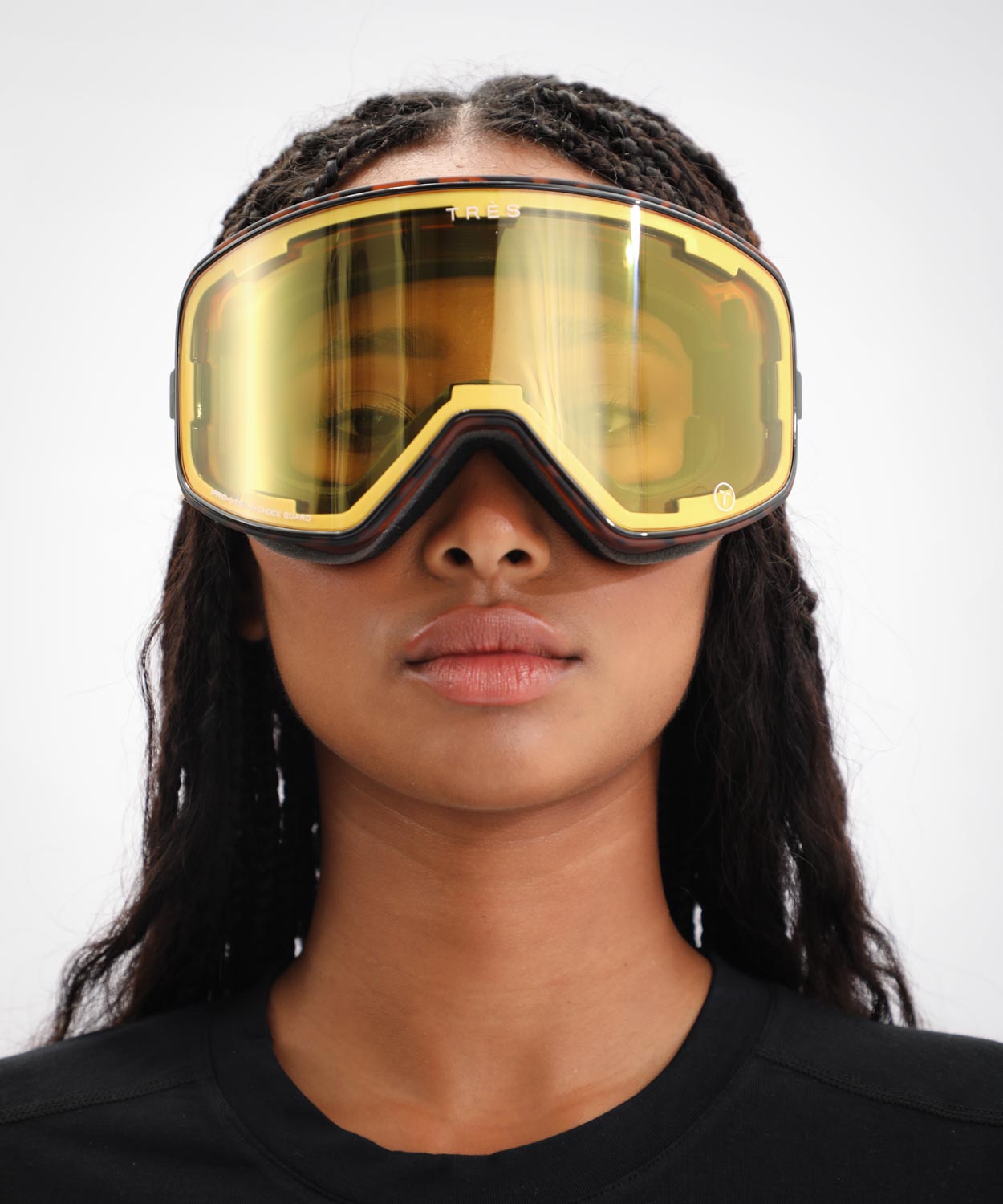 Valdez Goggle Dual Lens Dual Strap - Tortoise Unisex